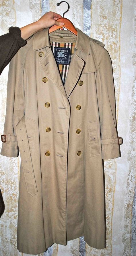 vintage burberry trench coat uk|Burberry trench coat original.